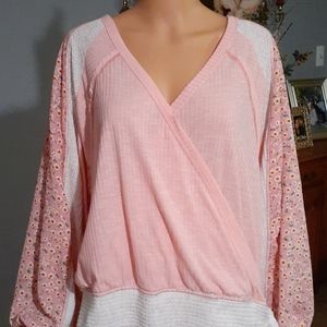 HUMMING BIRD bohemian style  top  sz S